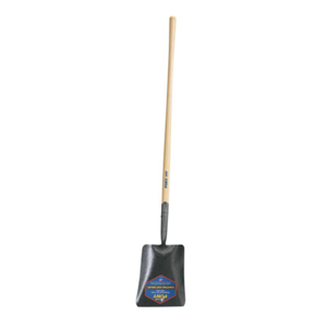 Square Point Shovel, 12 X 9.75 Blade, 47 in White Ash Straight Handle