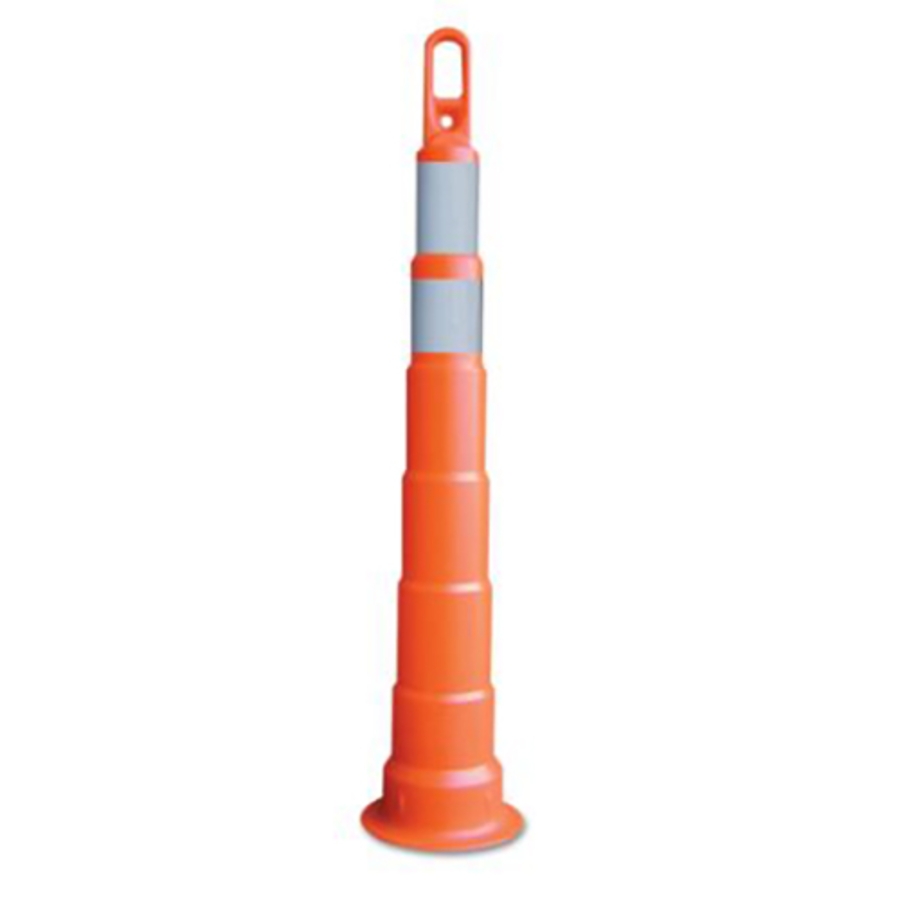 Looper Handled Cone w/6" & 4" High Performance Collars, 46164-CHIP, No Base, 42", Orange