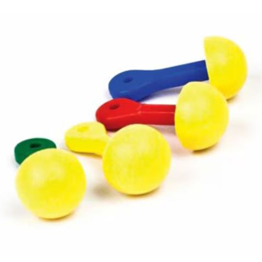 E-A-R Express Pod Plugs Reusable Earplugs, 321-2200, Yellow, Uncorded, 25 dB