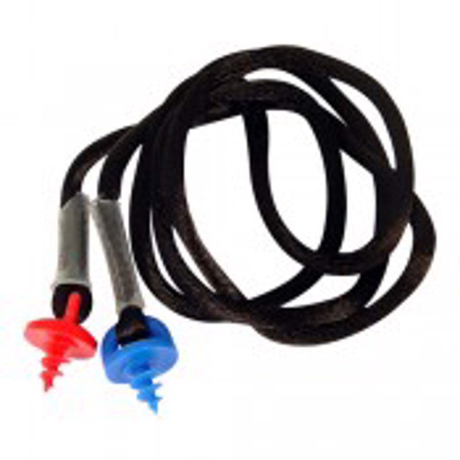 Custom Earplug Neck Cord, CEPNC-B, Black
