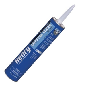 Henry 212 All Purpose Crystal Clear Sealant, HE212202, Clear, 10.1 oz