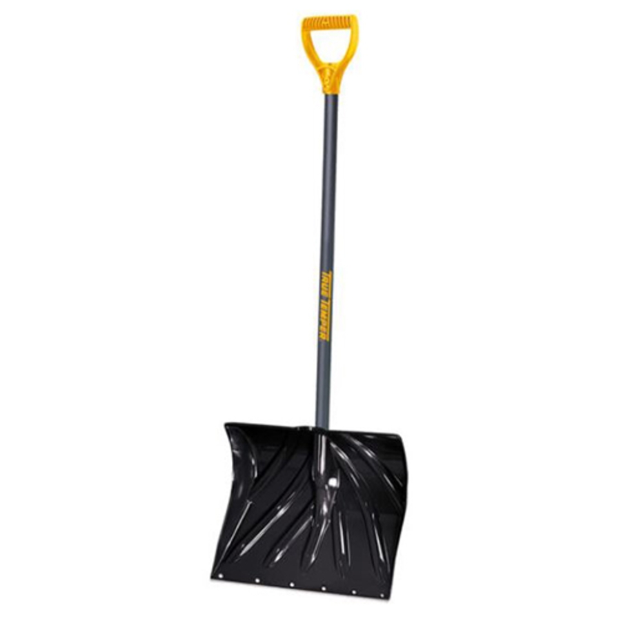 Poly Combo Snow Shovel w/Steel Handle, 1627200, 18" Blade