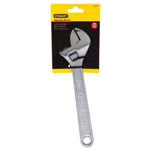 Stanley Tools Chrome Adjustable Wrenches