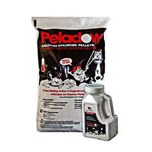 Peladow 90% Calcium Chloride Pellets, 50 lb