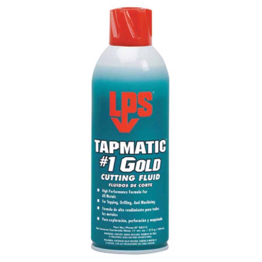 Tapmatic #1 Gold Cutting Fluids, 11 wt oz, Aerosol Can