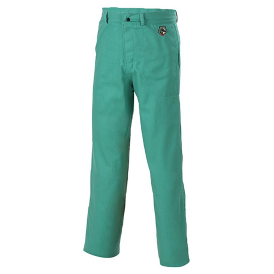 FR Cotton Work Pants, F9-34P, Green