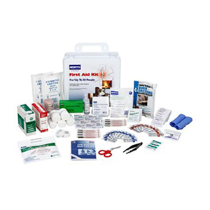 50 Person Portable First Aid Kit, FAK50PL-CLSA, Plastic