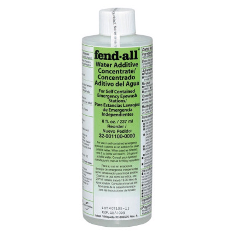 Water Additive, 8 oz, Use w/ Porta Stream I, II and III Emrgncy Eyewash Stations