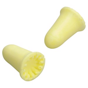 E-A-Rsoft FX Disposable Earplugs, 312-1261, Yellow, Uncorded, 33 dB