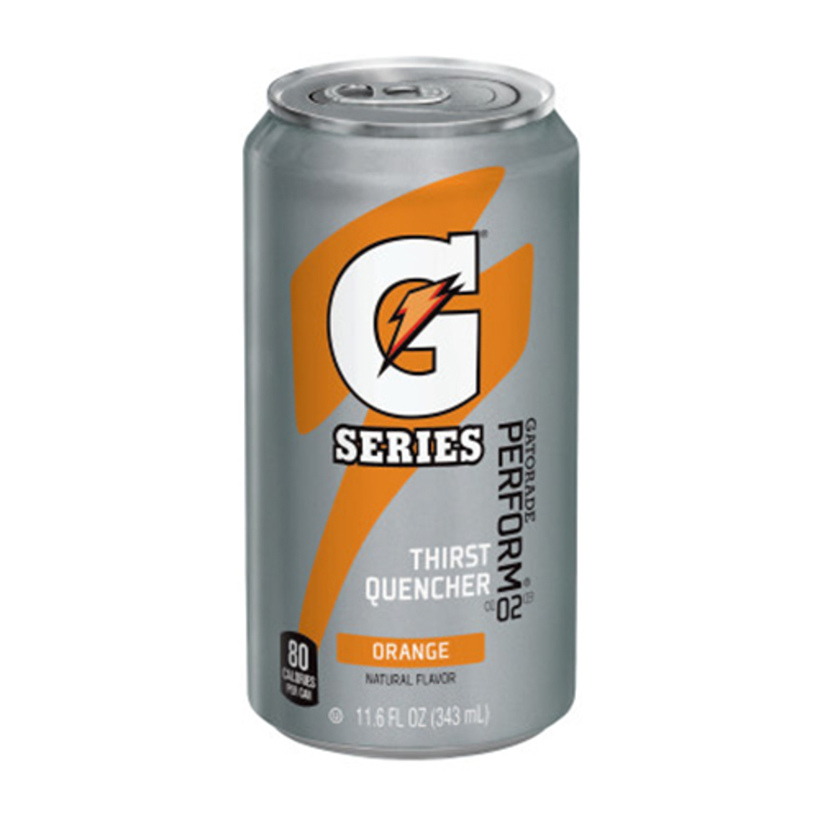 Tenet Solutions | Gatorade Thirst Quencher Can, 11.6oz, Orange