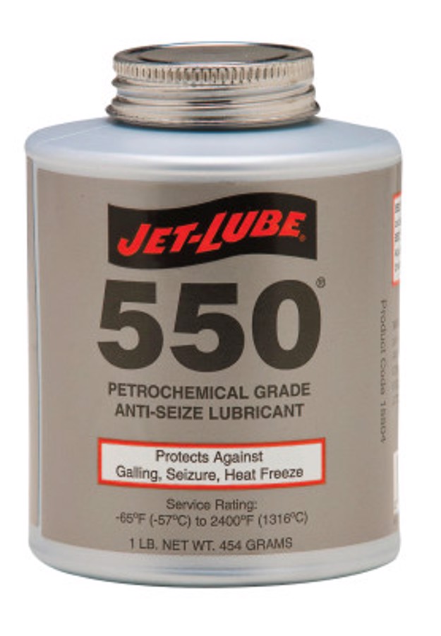 550 Nonmetallic Anti-Seize Compounds, 1 lb Brush Top Can