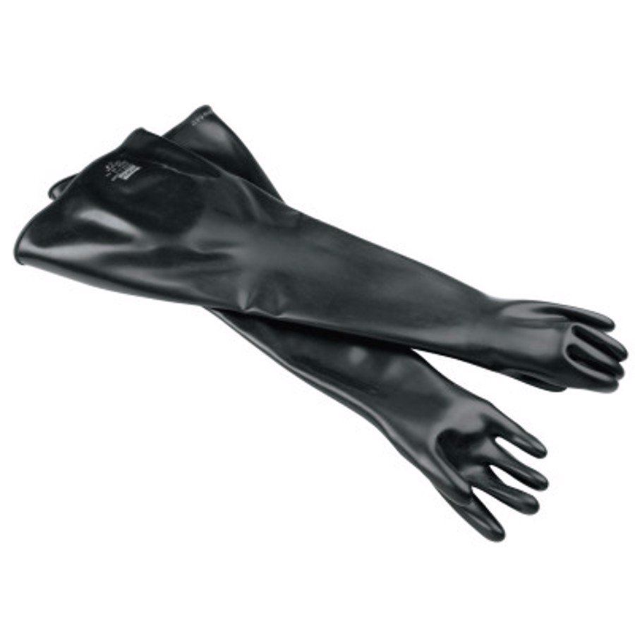 Neoprene Glovebox Gloves, 8N3032, Black