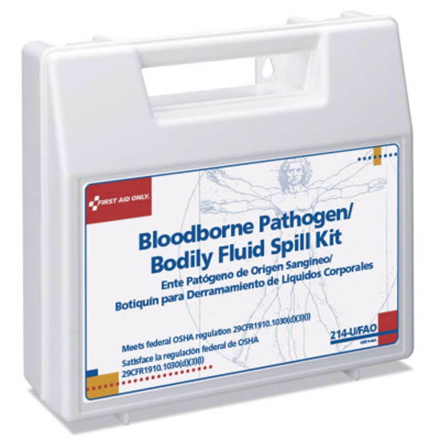 Bloodborne Pathogen Protection Kit, 214UFAO, Plastic, Wall Mount