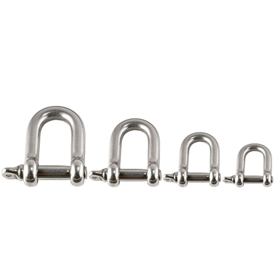  Squids 3790 Tool Shackle, 2-Pack, Stainless