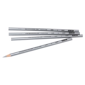 Prismacolor Thick Lead Art Pencils, Metallic Silver