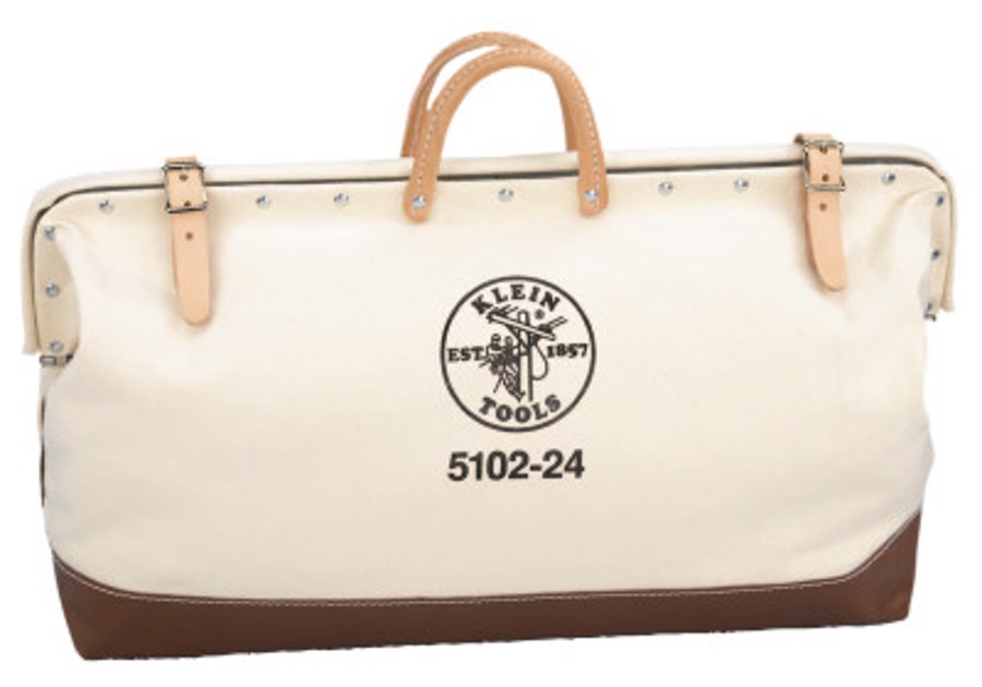 Canvas Tool Bag, 1 Compartment, 24 in X 6 in