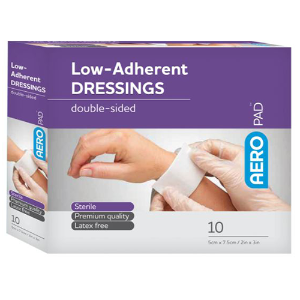 AeroPad Low Adherent Dressing, APD57510SUS, 2"X3"