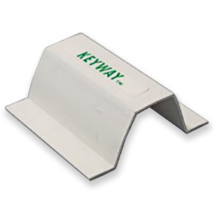 KEYWAY PVC Tongue & Groove Joint Form, 2931020, 3-1/2" X 10'