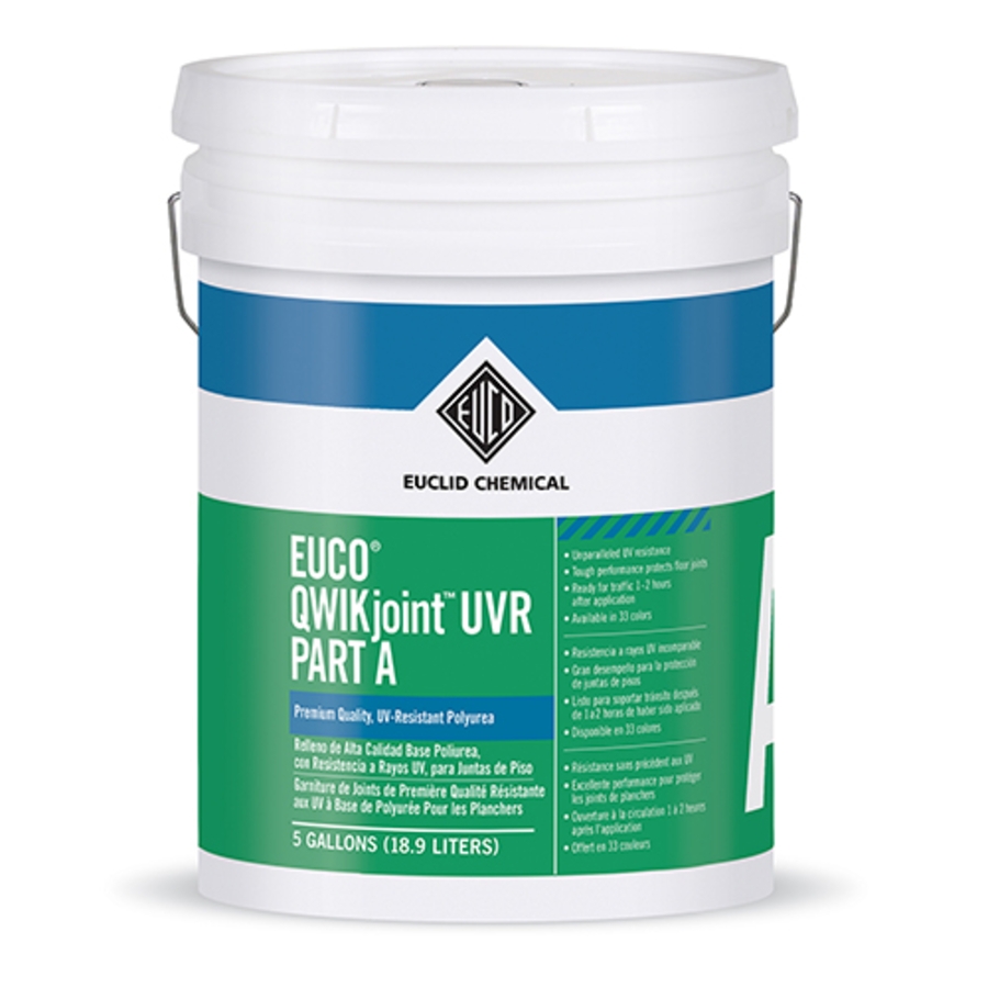 Euco Qwikjoint UVR Polyurea Floor Joint Filler Part A, 5 Gal