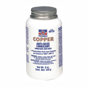 Copper Anti-Seize Lubricants, 8 oz Brush Top Bottle