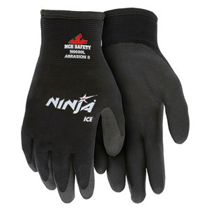 Ninja Ice Nylon & Acrylic Gloves w/HPT Palm Coating, N9690, Cut A3