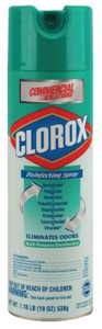 Disinfecting Spray, CLO38504CT, Fresh Scent, 19 oz Aerosol Can