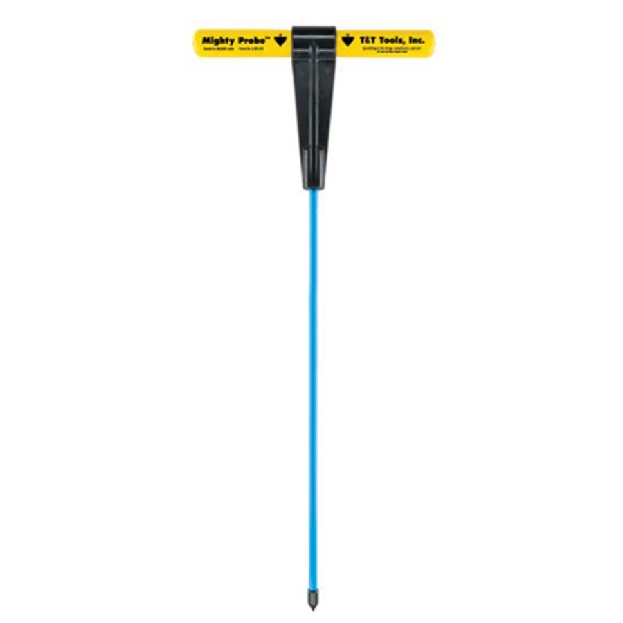 Mighty Probe Insulated Metal Soil Probe, 3/8" Round Rod