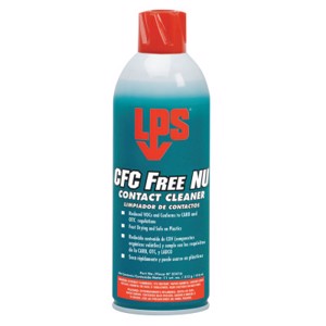 CFC Free NU LVC Contact Cleaners, 11 oz Aerosol Can