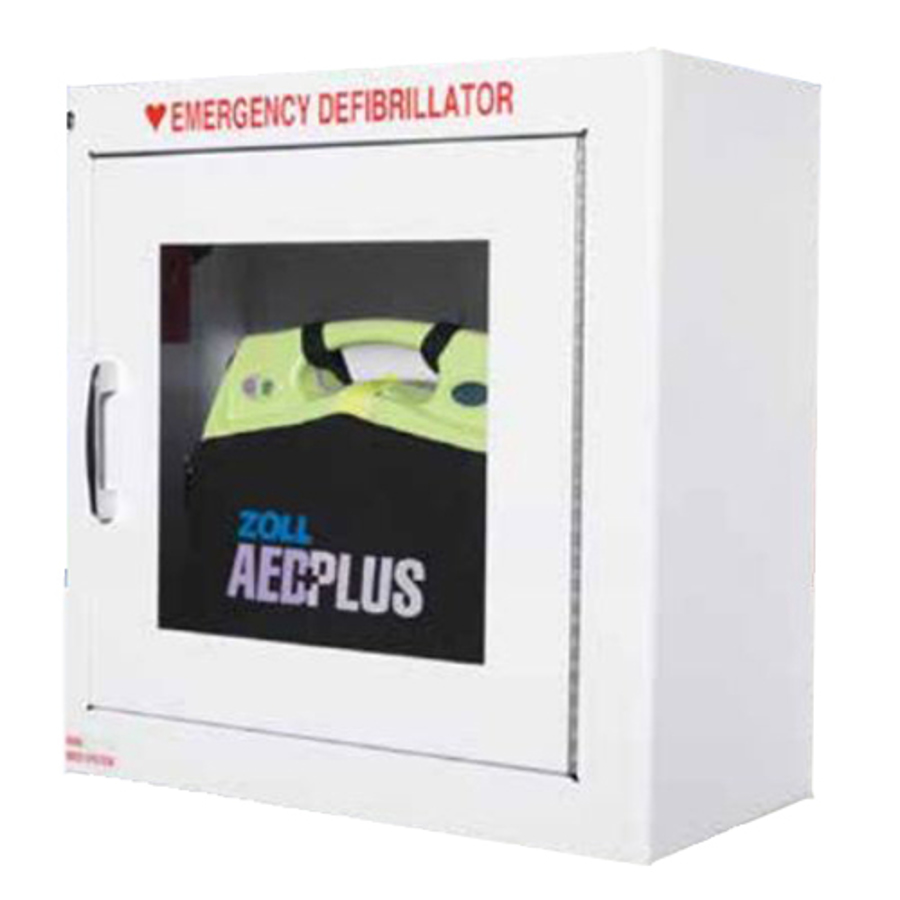 AED Standard Wall Cabinet w/Alarm, 8000-0855, 9"