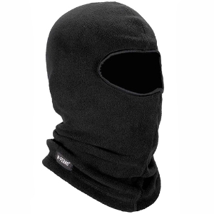 N-Ferno 6821 Fleece Balaclava Face Mask, 16821, Black