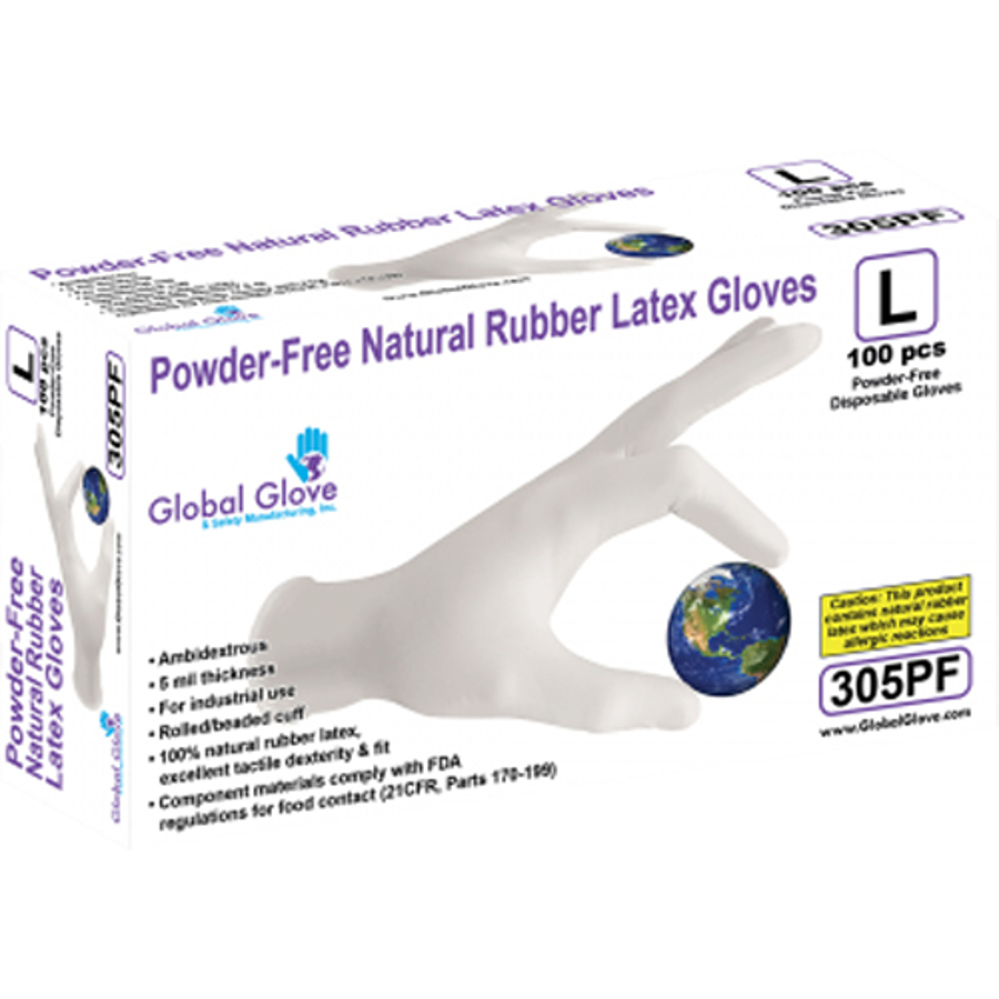 305PF Disposables - Industrial Grade Latex Glove