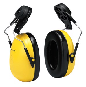 Peltor Optime 98 Earmuffs, Black/Yellow