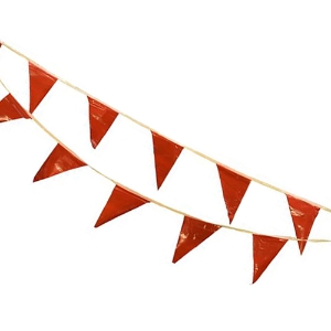 Pennant Flags, 03-400-105, Red, 105'