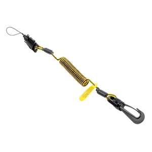 Clip2Loop Coil Tool Tether, 1500060, Black/Yellow, 2lb