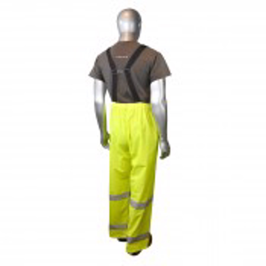 Class E Rainwear Pants, RW25P, Hi-Vis Green