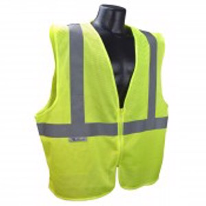 Class 2 Economy Polyester Mesh Safety Vest, SVE1