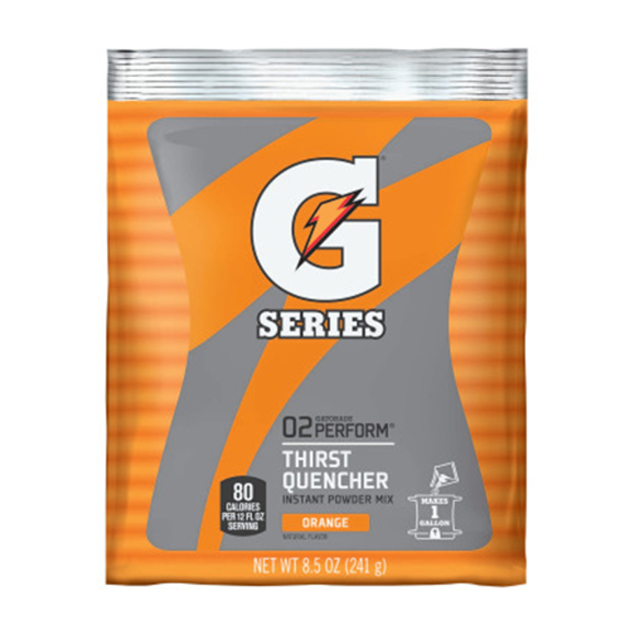 Solutions Gatorade Instant Powder Pouch, 8.5 oz, Orange
