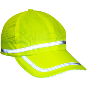 FrogWear Baseball Style Hat, GLO-H1, Hi-Vis Yellow