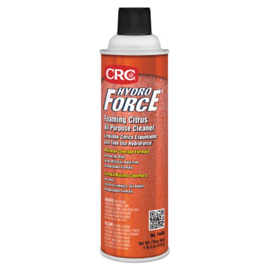 HydroForce Foaming Citrus All Purpose Cleaners, 20 oz Aerosol Can