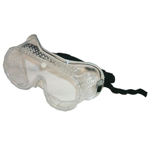 Safety Goggles, 101-AB-G350, Clear Lens, Clear Frame