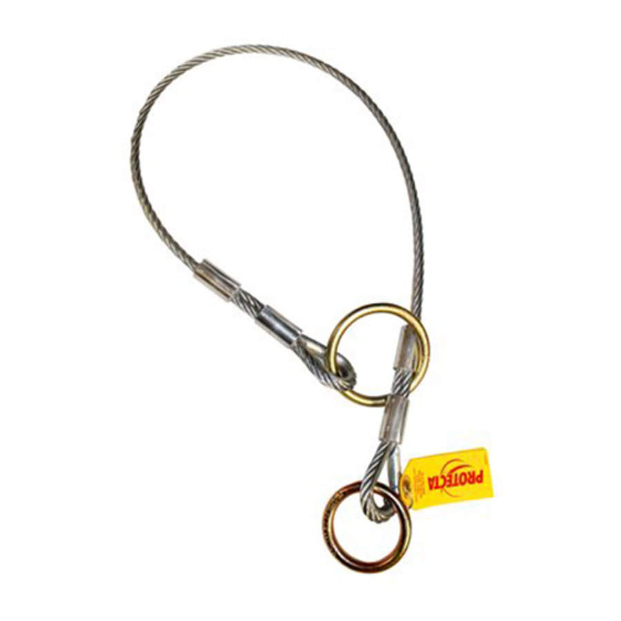 Cable Tie-Off Adaptor, 2100193, Silver, 6'