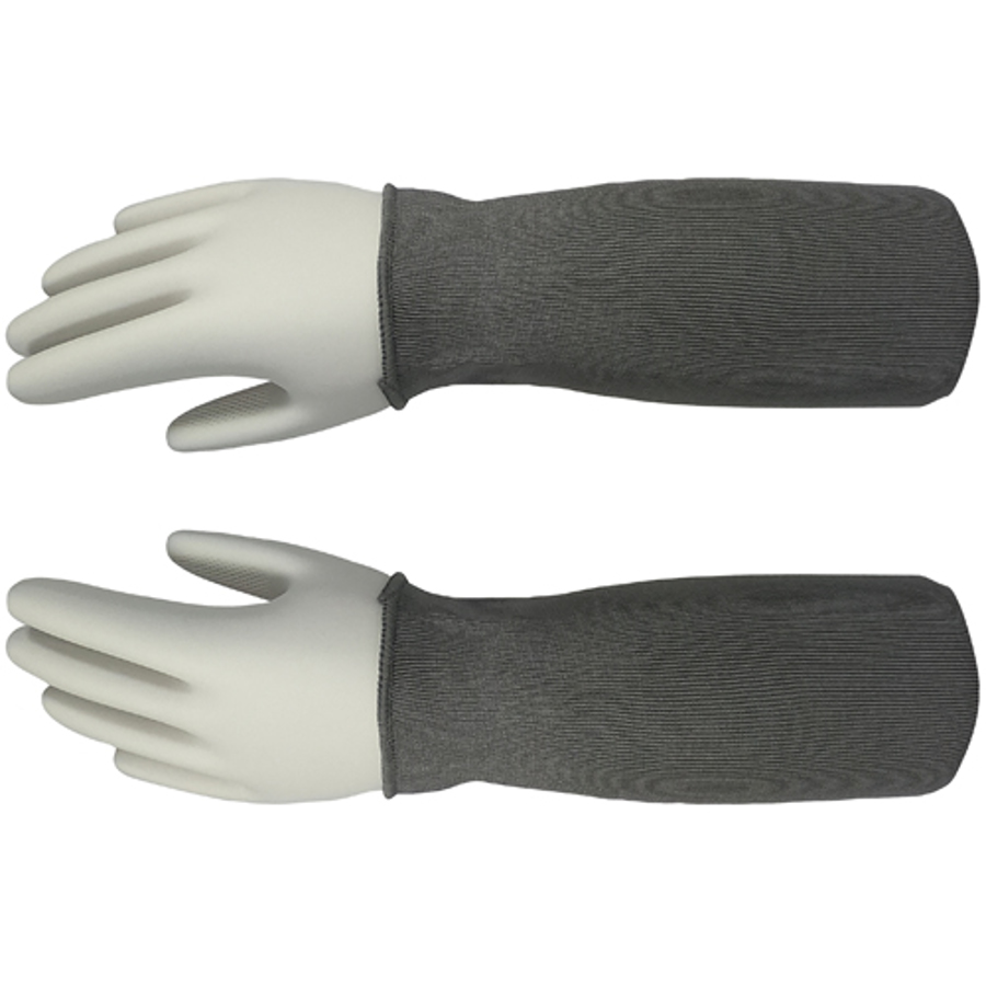 Kyorene Pro Graphene Cut Resistant Sleeve, 00-801, Gray, 18"