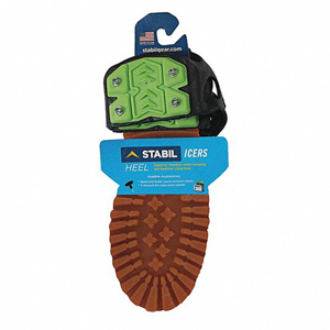 Stabilicer Heel Traction Aid Device, HEEL-700-00, Black/Green, One Size Fits All