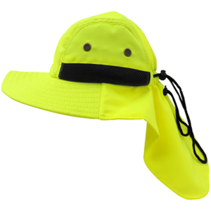 FrogWear Ranger Style Hat, GLO-H5, Hi-Vis Yellow