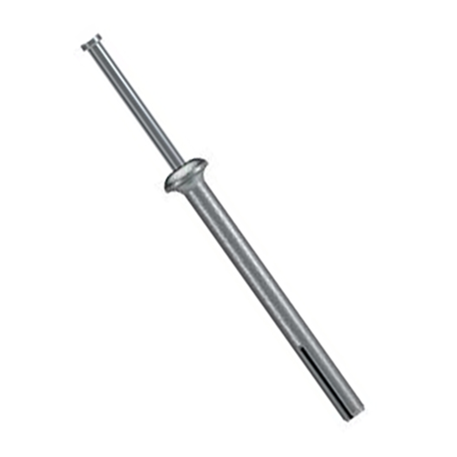 Zinc Nailon Pin Drive Anchor, ZN25300, 1/4" X 3"