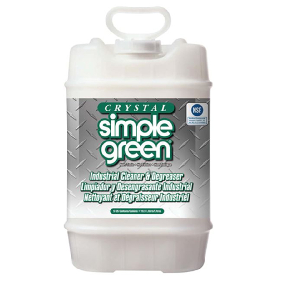 Crystal Simple Green, 5 gal, Pail, Unscented