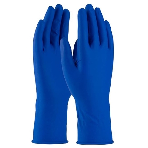 Ambi-Dex Powder-Free Latex Disposable Gloves, 2550, Blue, X-Large