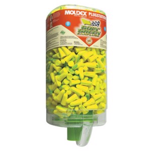 Goin Green PlugStation w/Disposable Earplugs, 6647, Uncorded, Green, 33 dB