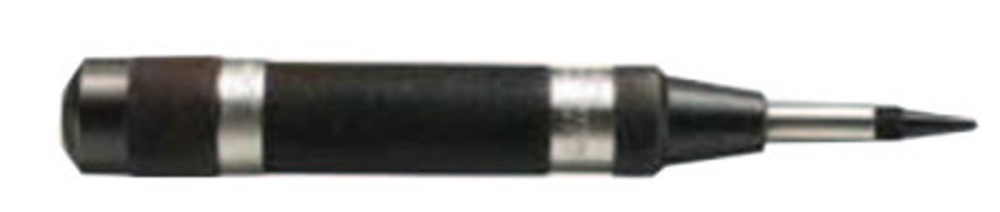 Heavy-Duty Steel Automatic Center Punch, 6 in, .083 in tip, Steel