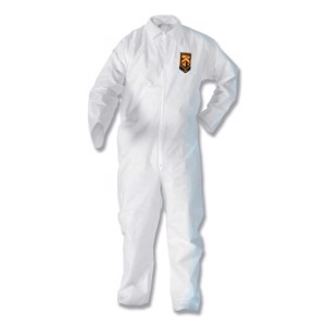 KleenGuard A20 Coveralls w/Open Ankles & Wrists, White